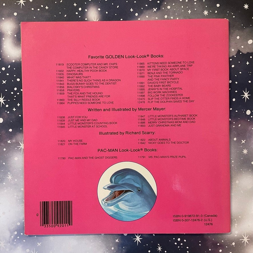 Flip the Dolphin & Slip the Otter // Book Set // Golden Books - Etsy