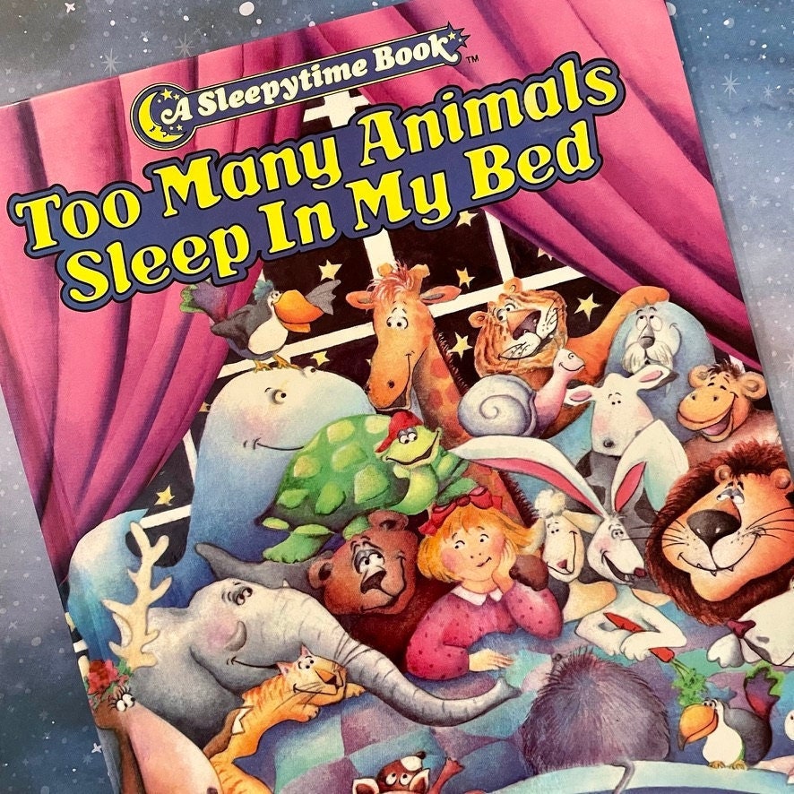 Too Many Animals Sleep in My Bed // Judith Clark // A - Etsy Too Many Animals Sleep in My Bed // Judith Clark // A - Etsy