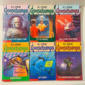 Good Condition Goosebumps Books // Choose One // R.L. Stine // Original ...