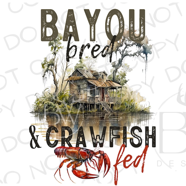 Bayou Swamp Shack PNG | Digital Download | Crawfish Sublimation PNG | Bayou PNG |Southern Bayou Sublimation png | Swamp Sublimation png