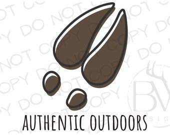 Deer Track Deer Hunting PNG | Digital Download | Deer Hunting Sublimation PNG | Deer Hunter Sublimation png | Deer Hunting png