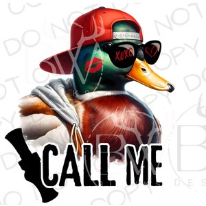 Valentine Mallard Duck PNG | Hunting Valentine's Day Sublimation PNG | Duck Hunting Sublimation | Valentine's Day PNG | Hunting Valentine