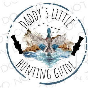 Papas kleiner Jagdführer PNG | Digitaler Download | Entenjagd Sublimation PNG | Ente blind PNG | Duck Hunter Sublimations png