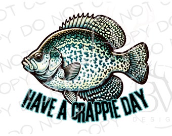 Crappie Fishing PNG | Digital Download | Crappie Fishing Sublimation PNG | Fishing Sublimation PNG | Crappie Sublimation | Pan Fish png