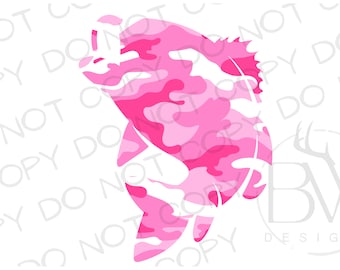 Pink Camo Bass PNG | Digital Download | Bass Fishing Sublimation PNG | Fishing Sublimation | Camo Sublimation PNG | Camo Fish png