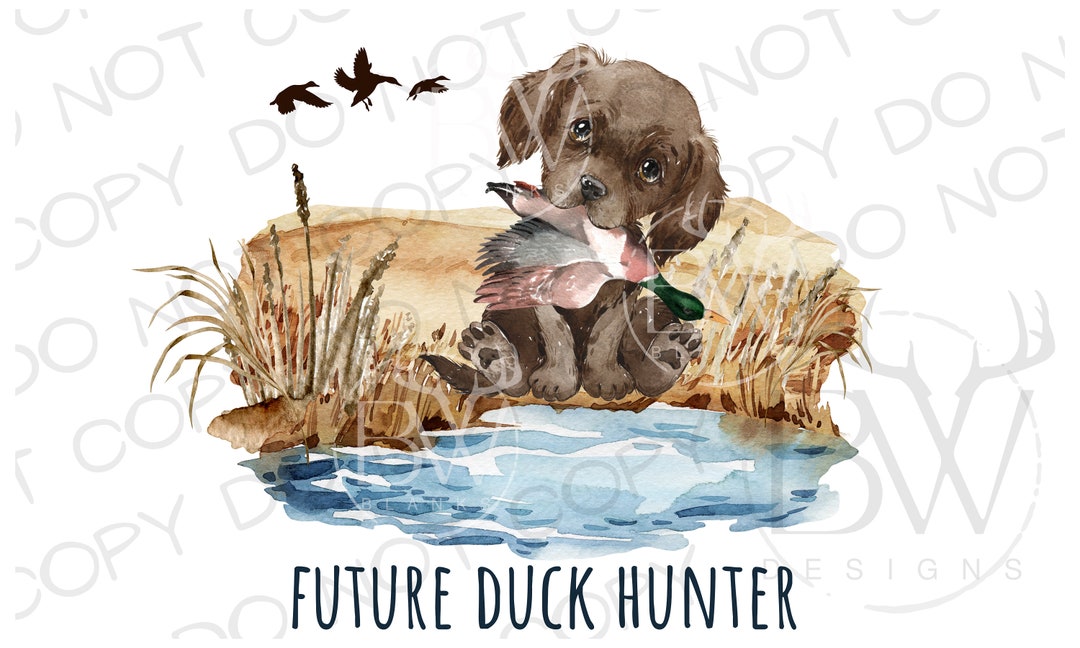 Future Duck Hunter PNG Digital Download Duck Hunting Sublimation PNG