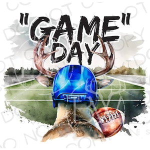 Fußball Hirsch PNG | Digitaler Download | Hirsch Jagd Sublimation PNG | Whitetail Buck PNG | Hirsch Jäger Sublimation png | Weißwedelhirsch png
