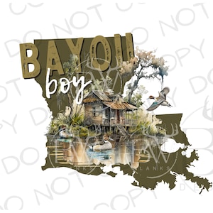 Louisiana Bayou PNG | Digital Download | Gator Hunting Sublimation PNG | Alligator PNG | Gator Sublimation | Bayou png | Bayou Sublimation