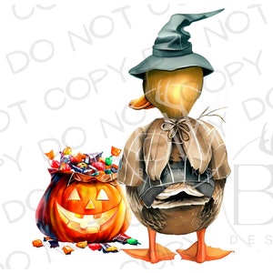 Scarecrow Duck Hunting Halloween PNG | Digital Download | Halloween Duck Hunting PNG | Duck Sublimation PNG | Halloween Sublimation