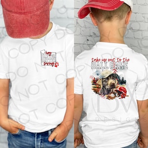 2-PACK Take Me Out to the Ball Game PNG | Digital Download | Baseball Sublimation | Hunting Dog PNG | Dog Sublimation png | Duck Hunting png