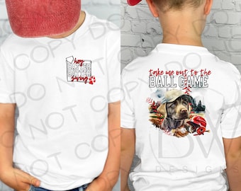 2-PACK Take Me Out to the Ball Game PNG | Digital Download | Baseball Sublimation | Hunting Dog PNG | Dog Sublimation png | Duck Hunting png