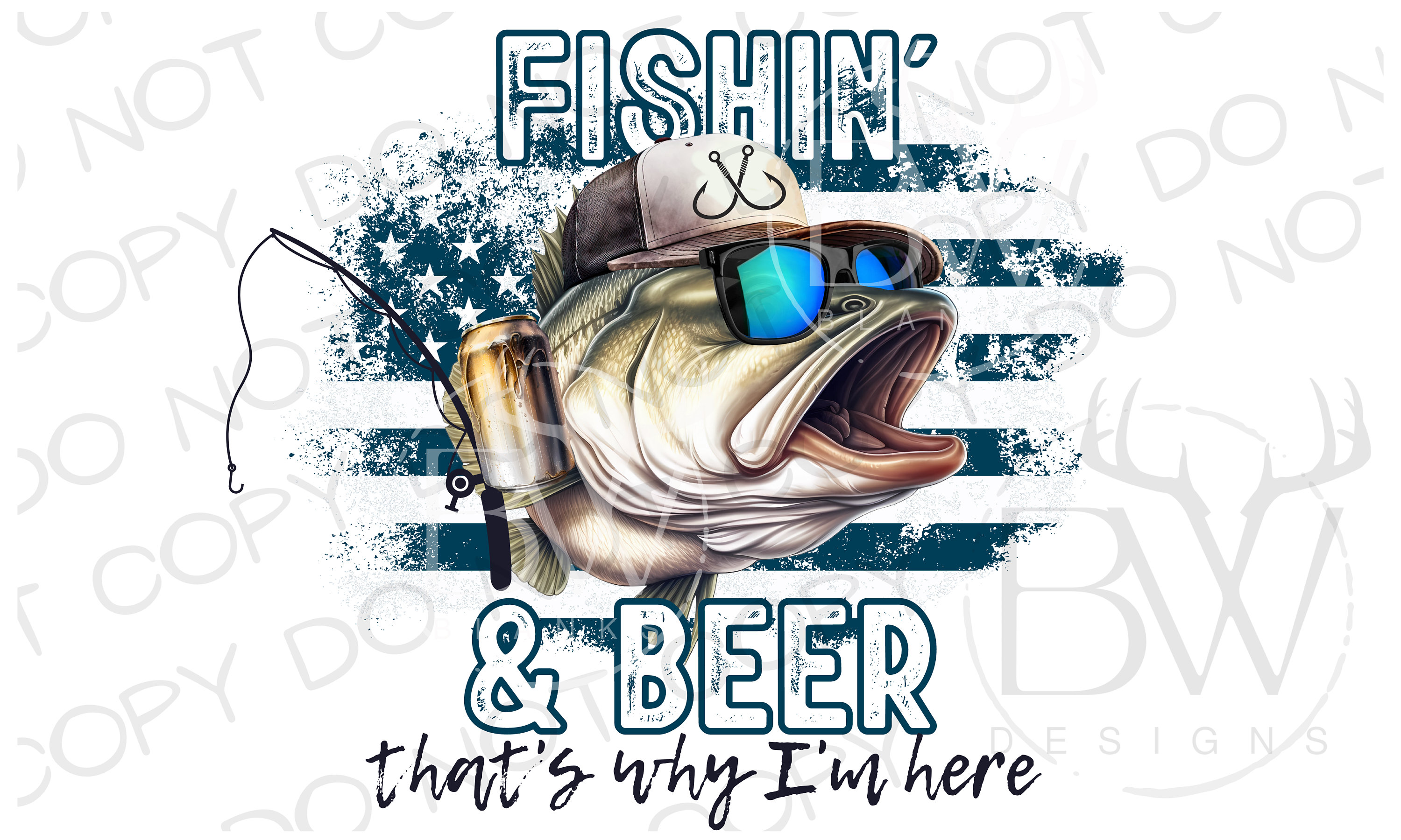 Funny Bass Fish PNG | Digital Download | Large Mouth Bass Sublimation PNG |  Fishing Sublimation PNG | Beer Sublimation png | Dad Sublimation