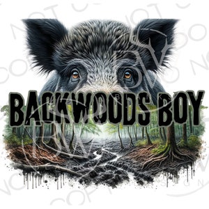 Hog Hunter PNG / Descarga digital / Sublimación de caza de cerdos PNG / Sublimación de cazador de cerdos png / Caza de jabalí PNG / Cazador de cerdos png