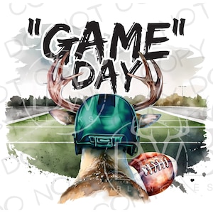 Fußball Hirsch PNG | Digitaler Download | Hirsch jagen Sublimation PNG | Weißwedel Buck PNG | Deer Jäger Sublimation png | Weißwedelhirsch png