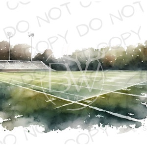 Football Field PNG | Digital Download | Football Sublimation PNG | Sports Sublimation | Baller png | Football Stadium png | Football png