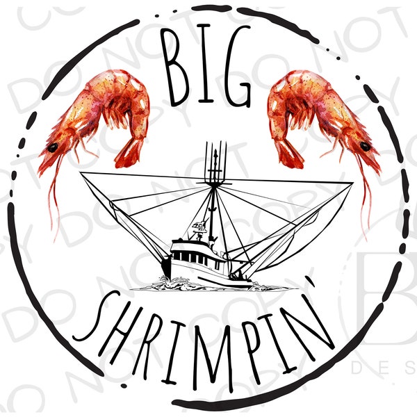 Shrimp PNG | Digital Download | Saltwater Fishing Sublimation PNG | Shrimp Sublimation PNG | Salty Boy Sublimation png | Shrimp png