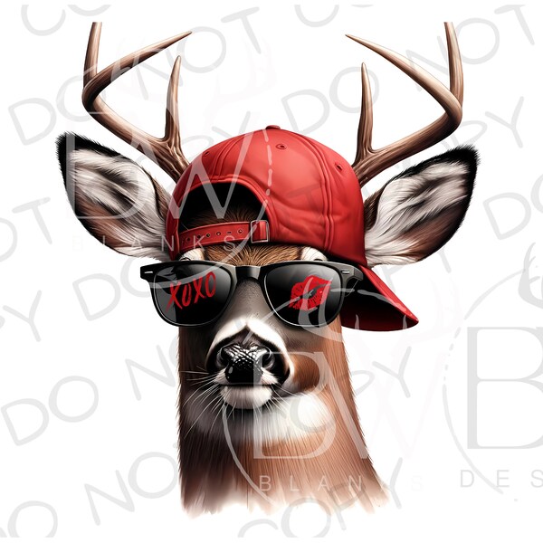 Valentine Buck PNG | Hunting Valentine's Day Sublimation PNG | Deer Hunting Sublimation png | Valentine's Day PNG | Hunting Valentine