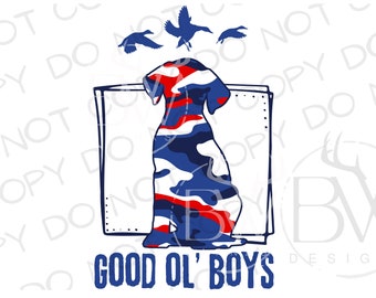 American Camo Dog PNG | Digital Download | Hunting Dog Sublimation PNG | 4th of July Hunting Dog Sublimation | Fourth of July  Dogpng