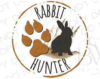 Chasseur de lapins PNG | Téléchargement numérique | Sublimation de chien de chasse PNG | Sublimation de beagle png | Sublimation de chasse au lapin | Beagle png