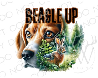 Chasseur de lapins PNG | Téléchargement numérique | Sublimation de chien de chasse PNG | Sublimation de beagle png | Sublimation de chasse au lapin | Beagle png