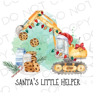 Ajudante do Papai Noel PNG | Sublimação de construção de Natal PNG | Sublimação De Construção png | Sublimação de caminhão de construção PNG