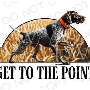 Perro de caza puntero PNG / Descarga digital / Sublimación de caza de patos PNG / Sublimación de perros de caza png / Sublimación de cazador de patos png