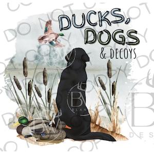Enten, Hunde & Lockvögel PNG | Digitaler Download | Entenjagd Sublimation PNG | Jagdhund Sublimation PNG | Duck Hunter Sublimations png