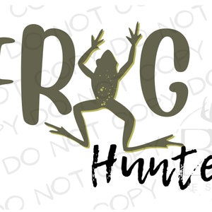 Frosch Jäger PNG | Digitaler Download |Frosch Sublimation PNG | Frosch Jagd PNG | Frosch Gigging Sublimation | Froschjäger png