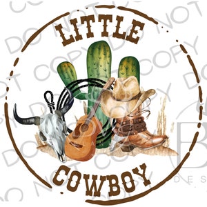 Kleine Cowboy PNG | Digitale download | Cowboy-sublimatie PNG | Boerderijsublimatie png | Rancher-sublimatie png | Westerse sublimatie