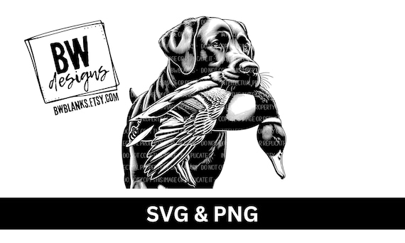 Labrador Hunting Dog SVG | Digital Download | Duck Hunting SVG | Hunting Dog Sublimation PNG | Duck Hunter png | Laser File