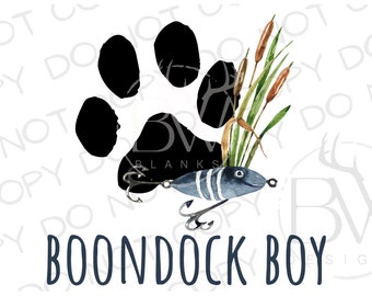 Garçon Boondock PNG | Sublimation de pêche PNG | Téléchargement numérique | Sublimation du Labrador PNG | Pêche png | Sublimation de pêche à l'achigan png