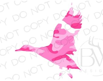 Pink Camo Duck PNG | Digital Download | Duck Hunting Sublimation PNG | Hunting Sublimation | Camo Sublimation PNG | Mallard Duck png