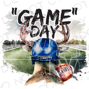 Fußball Hirsch PNG | Digitaler Download | Hirsch jagen Sublimation PNG | Weißwedel Buck PNG | Deer Jäger Sublimation png | Weißwedelhirsch png