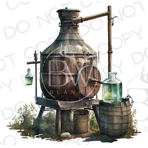 Copper MOONSHINE Moonshiner's Still - Amazing Detail - S