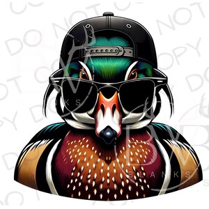 Wood Duck PNG | Digital Download | Duck Hunting Sublimation PNG | Wood Duck Sublimation PNG | Duck Hunter Sublimation png