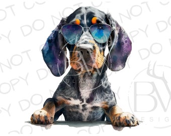 Bluetick Coonhound Sublimation PNG | Digital Download | Hunting Dog Sublimation PNG | Coonhound Sublimation PNG | Hunting Dog png | Bluetick