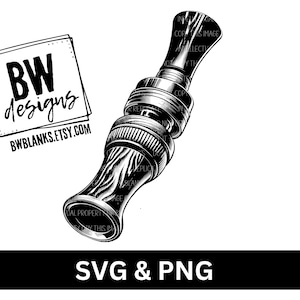 Duck Call SVG | Digital Download | Duck Hunting SVG | Mallard Duck Sublimation PNG | Duck Hunter png | Duck Call png | Hunting png