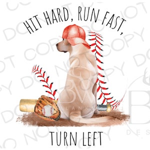 Hard geraakt, snel rennen, linksaf PNG | Digitale download | Honkbal sublimatie PNG | Jachthond PNG | Hond sublimatie png | Eendenjacht png
