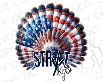 Turkey Hunting Sublimation PNG | Digital Download | Turkey Hunting Sublimation PNG | Turkey Fan PNG | Turkey Hunter Sublimation