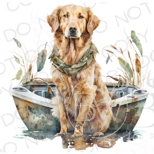 Fishing Sublimation PNG | Digital Download | Golden Retriever Sublimation PNG | Fishing Boat PNG | Bass Fishing Sublimation png | Fisherman