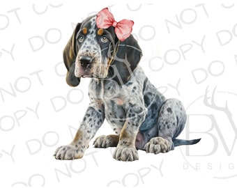 Bluetick Coonhound Sublimation PNG | Digital Download | Hunting Dog Sublimation PNG | Coonhound Sublimation PNG | Hunting Dog png | Bluetick