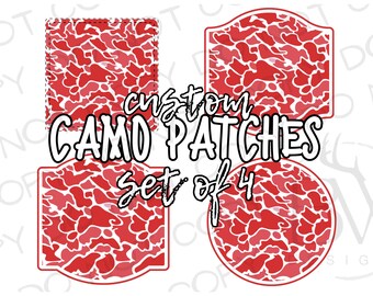 Camo Patches PNG | Digital Download | Camo Sublimation PNG | Hunting Sublimation PNG | Patch Sublimation png | Camo Patch png