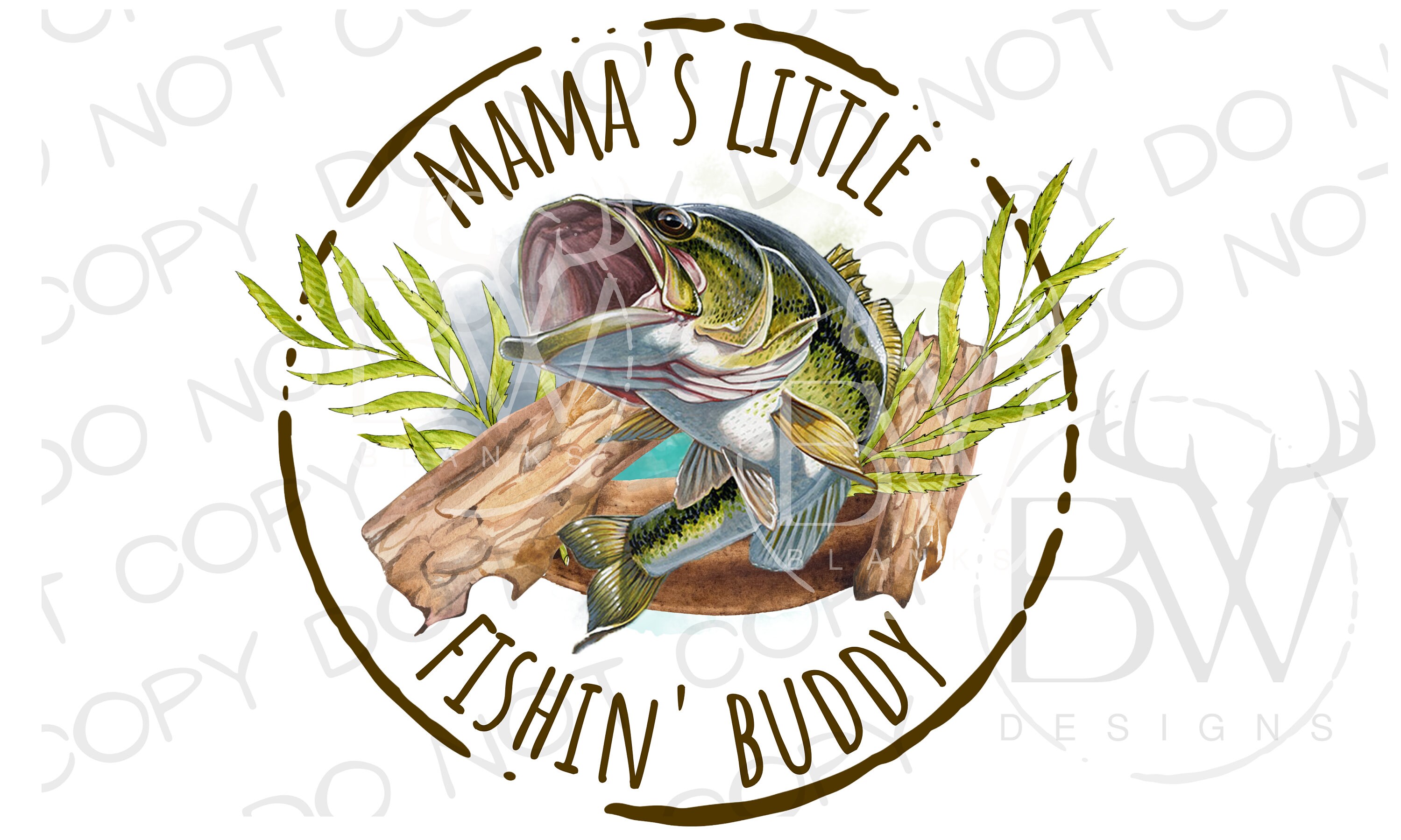 Mama's Little Fishing Buddy PNG Digital Download Fishing Sublimation PNG  Bass Fishing PNG Bass Fishing Sublimation Png 