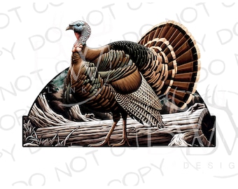 Wild Turkey Hunting PNG | Digital Download | Turkey Hunting Sublimation PNG | Turkey PNG | Turkey Hunter Sublimation