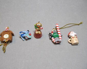 Miniature Christmas Ornaments Hallmark Keepsake and Others