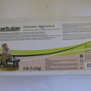 Super Sculpey Clay 1lb Beige