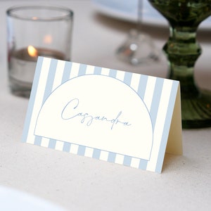 Bachelorette Place Cards Template, Last toast on the coast Place Card, Editable Table Name Card, Bachelorette place card coastal Place Card