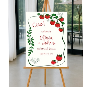 That&#39;s Amore Rehearsal Dinner Welcome Sign, That&#39;s Amore Rehearsal Pizza Welcome Sign Template, Rehearsal dinner Pizza Party Italian Decor