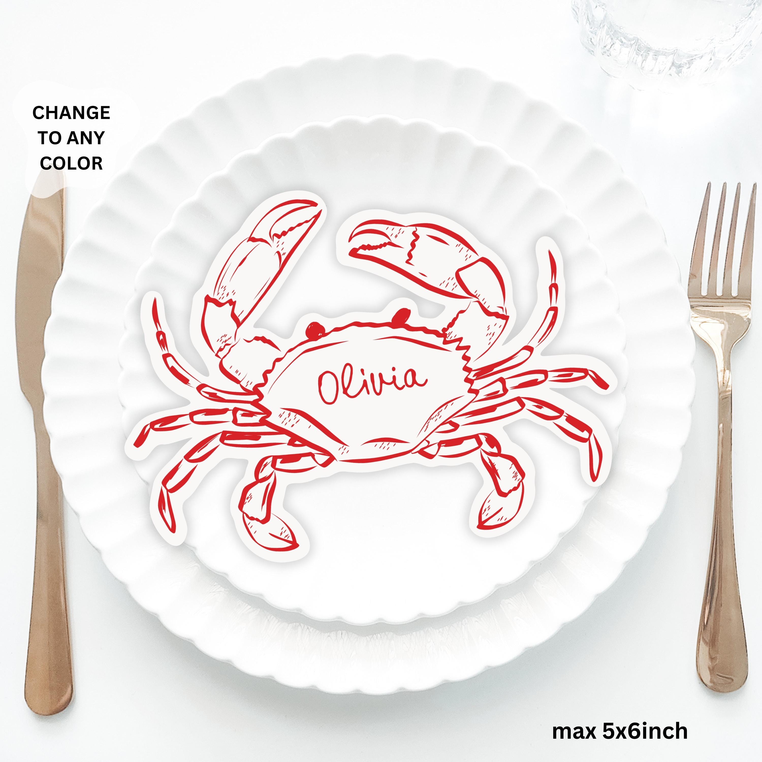 Crab Dinner Plates