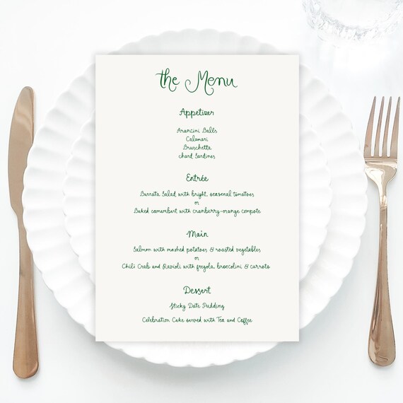 Whimsical Wedding Menu Template printable, Handwritten wedding party food menu, Hand drawn wedding menu scribble wedding decor